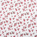 Crepe Logo Custom Floral Fabric Digital Printing